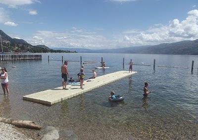 Low Profile Swim Dock | EZ Dock Okanagan